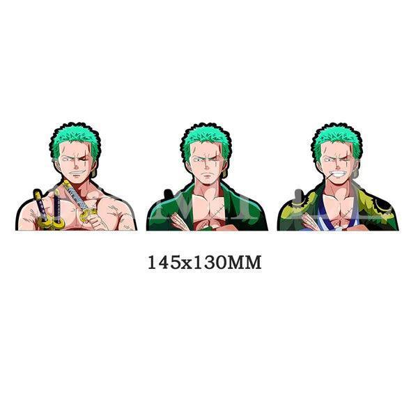 Adesivo 3D Roronoa Zoro anime one piece - Multiverseloja
