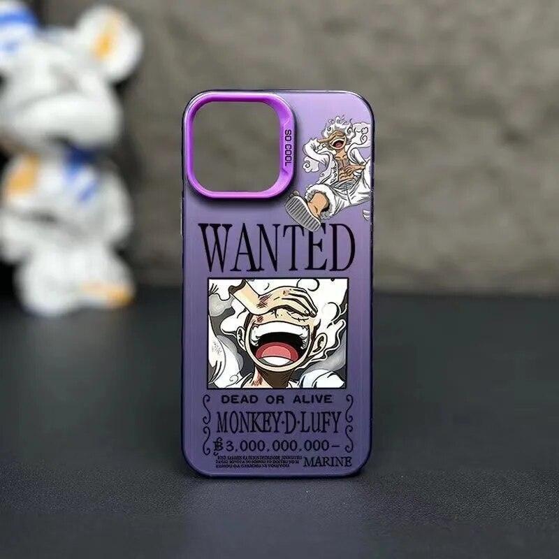 Capa celular procurados One Piece - Multiverseloja
